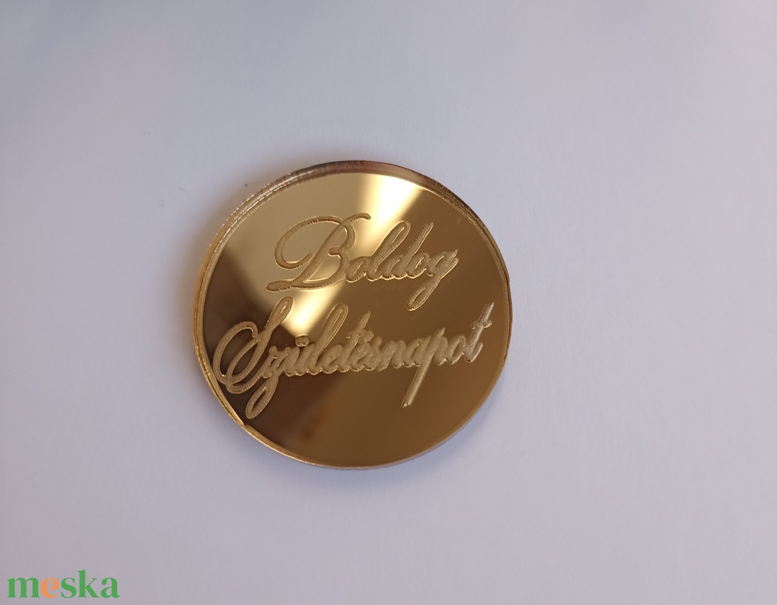 Boldog születésnapot torta korong - esküvő - dekoráció - sütidísz - Meska.hu