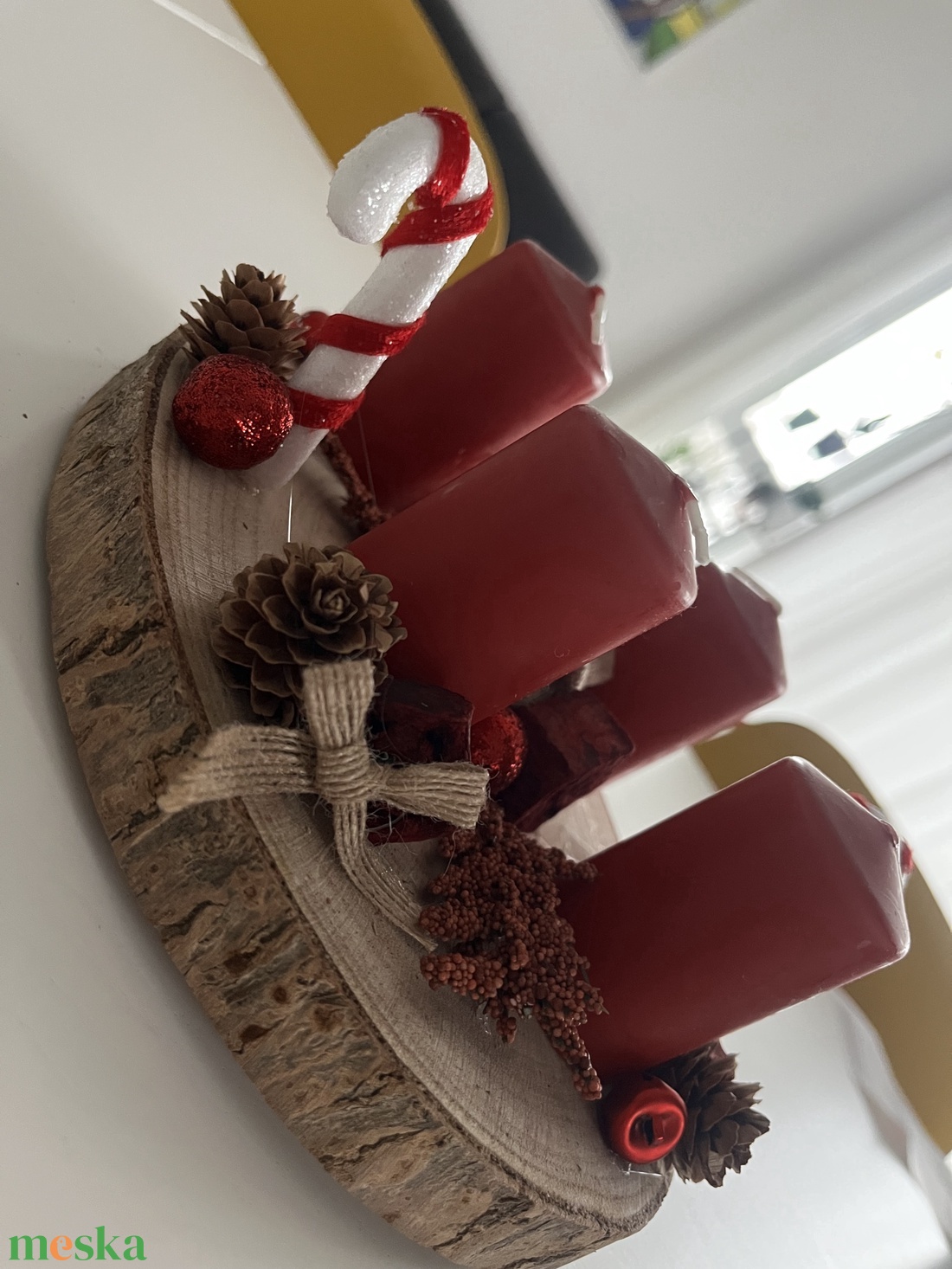 Adventi koszorú - karácsony - adventi díszek - adventi koszorú - Meska.hu