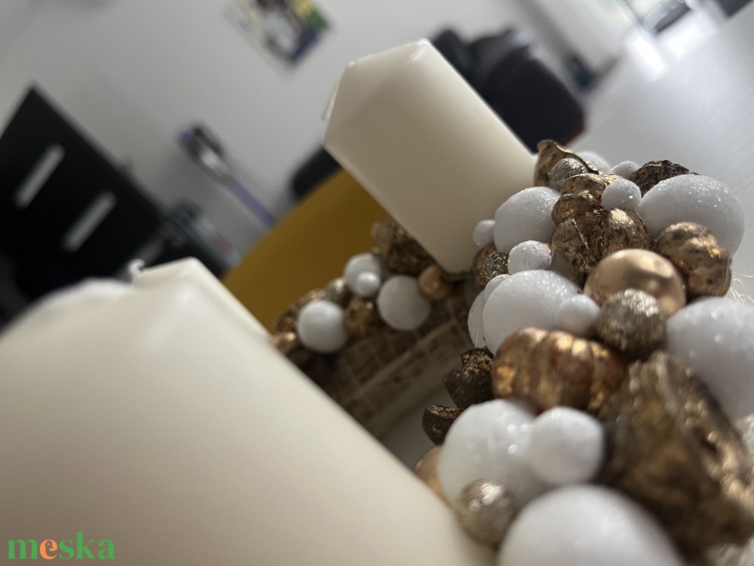 Adventi koszorú - karácsony - adventi díszek - adventi koszorú - Meska.hu