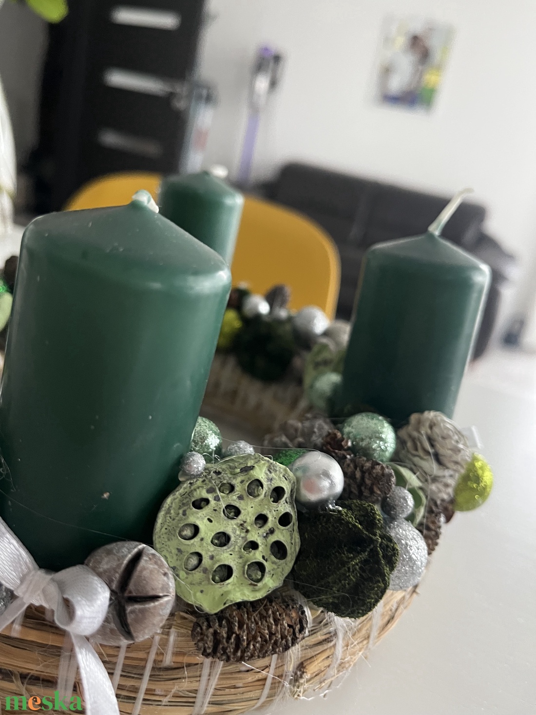 Adventi koszorú - karácsony - adventi díszek - adventi koszorú - Meska.hu