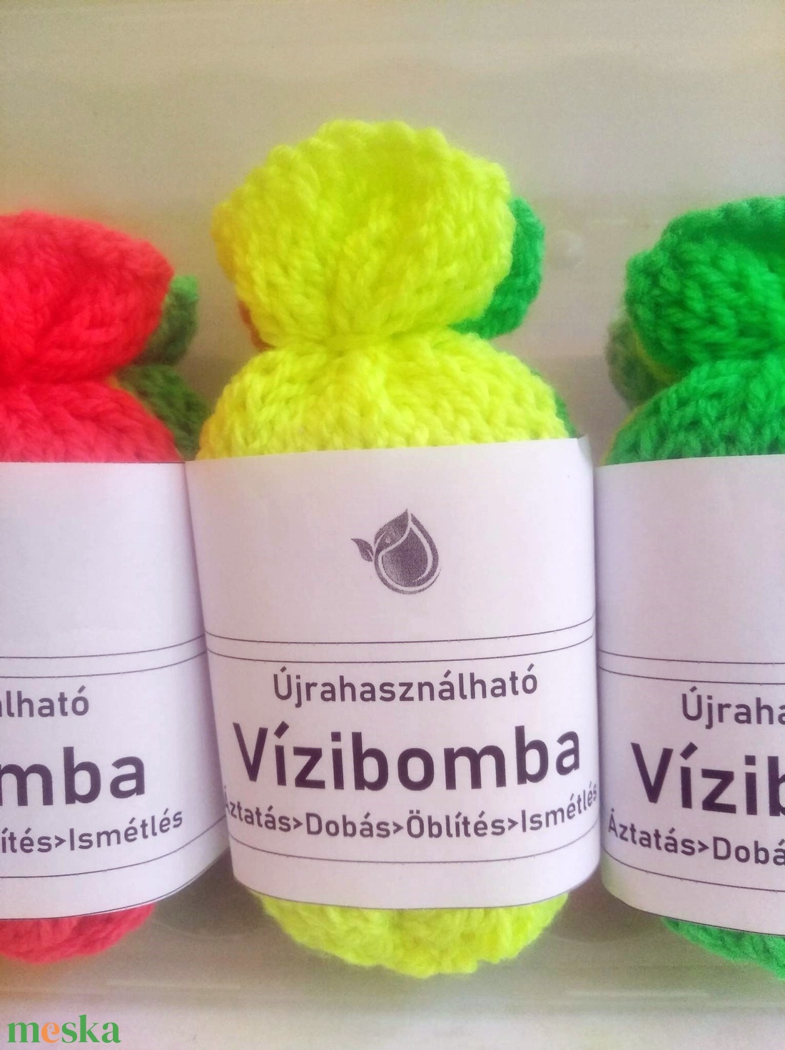 Újrahasználható Vízibomba - játék & sport - sport és kikapcsolódás - vizi sportok - Meska.hu