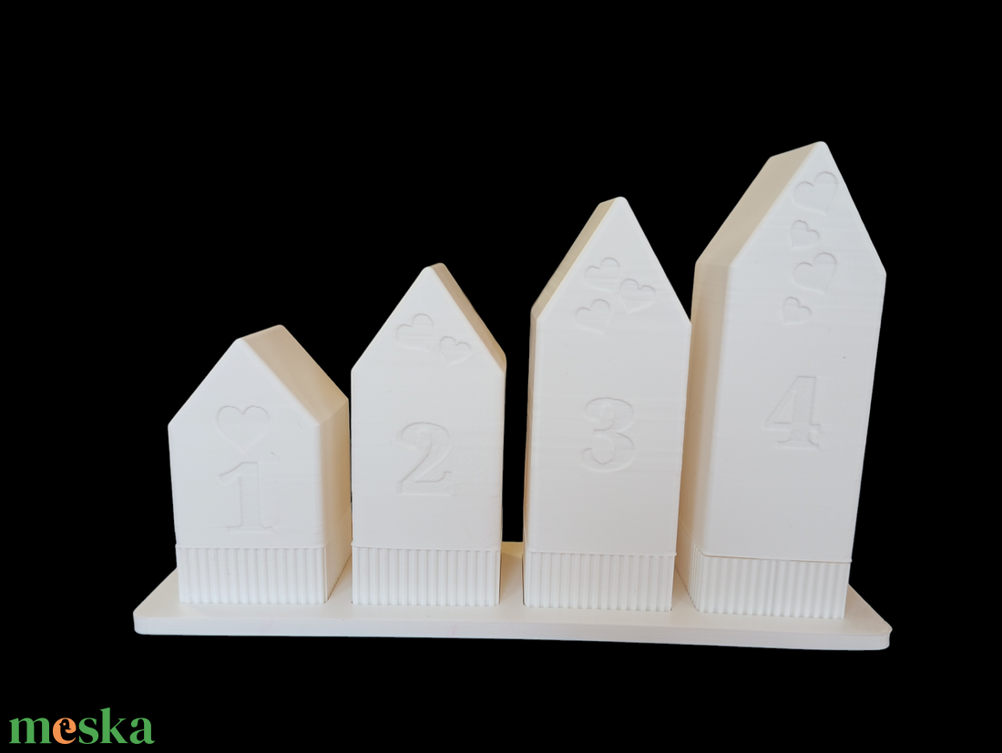 Adventi mécsestartó  - karácsony - adventi díszek - adventi gyertyadíszek és koszorúdíszek - Meska.hu