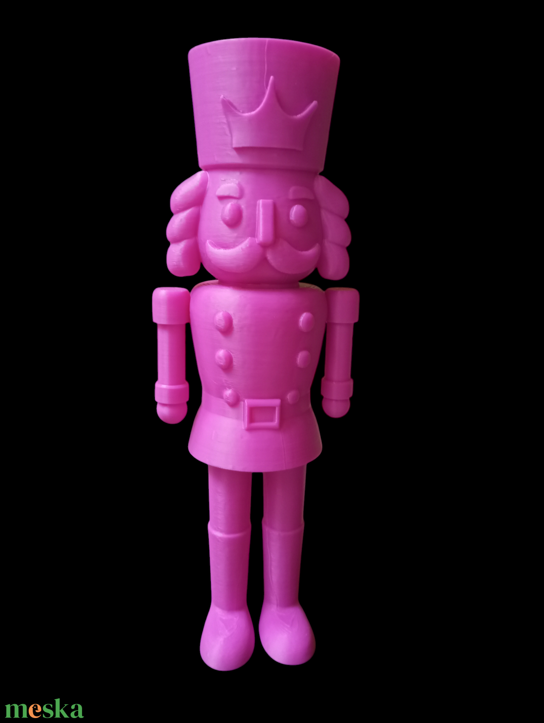 Színes Diótörő figura  - karácsony - karácsonyi lakásdekoráció - karácsonyi lakásdíszek - Meska.hu