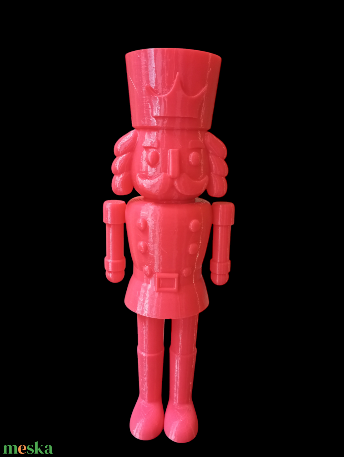 Színes Diótörő figura  - karácsony - karácsonyi lakásdekoráció - karácsonyi lakásdíszek - Meska.hu