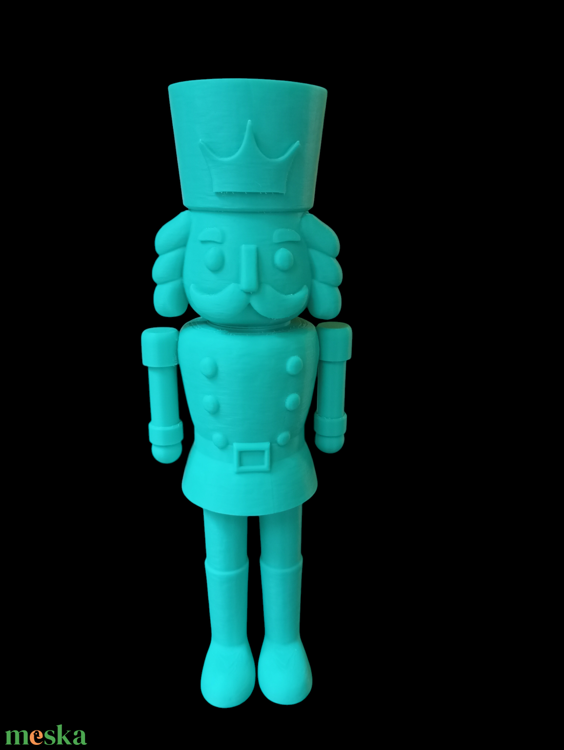 Színes Diótörő figura  - karácsony - karácsonyi lakásdekoráció - karácsonyi lakásdíszek - Meska.hu