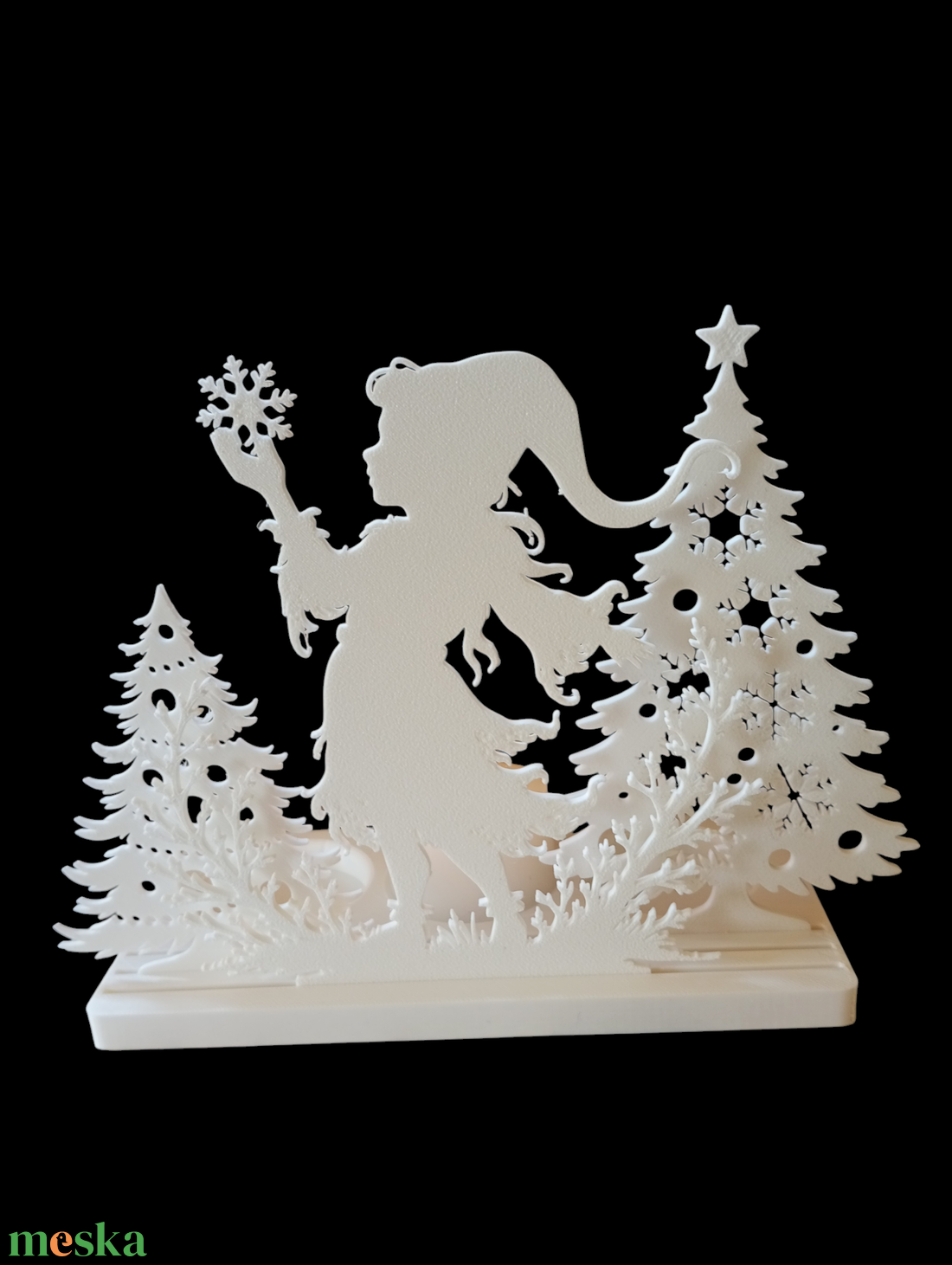 Karácsonyi mécsestartó  - karácsony - karácsonyi lakásdekoráció - karácsonyi illatgyertya, mécses - Meska.hu