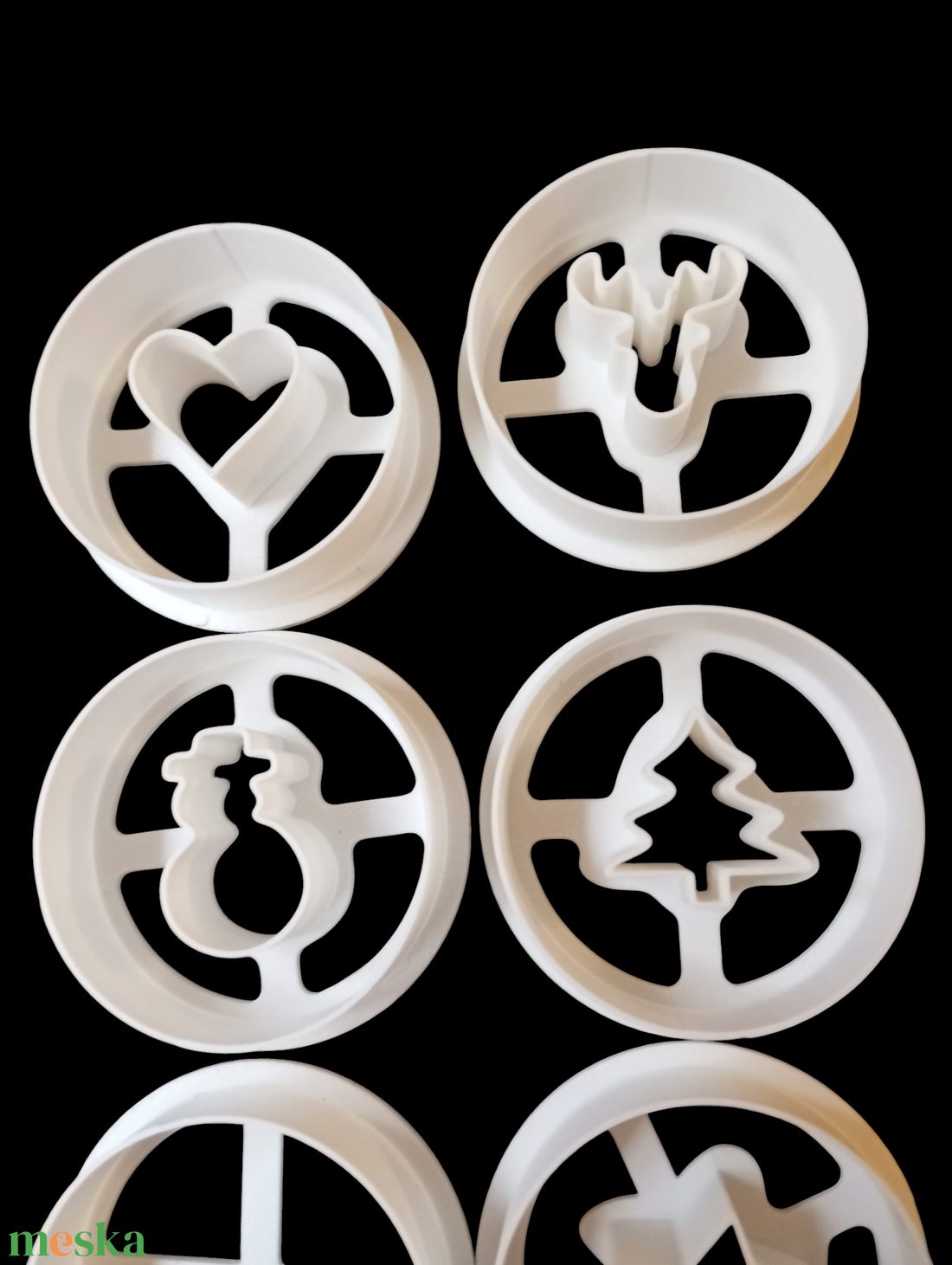 Karácsonyi linzer kiszúró készlet  - karácsony - karácsonyi sütés-főzés - Meska.hu