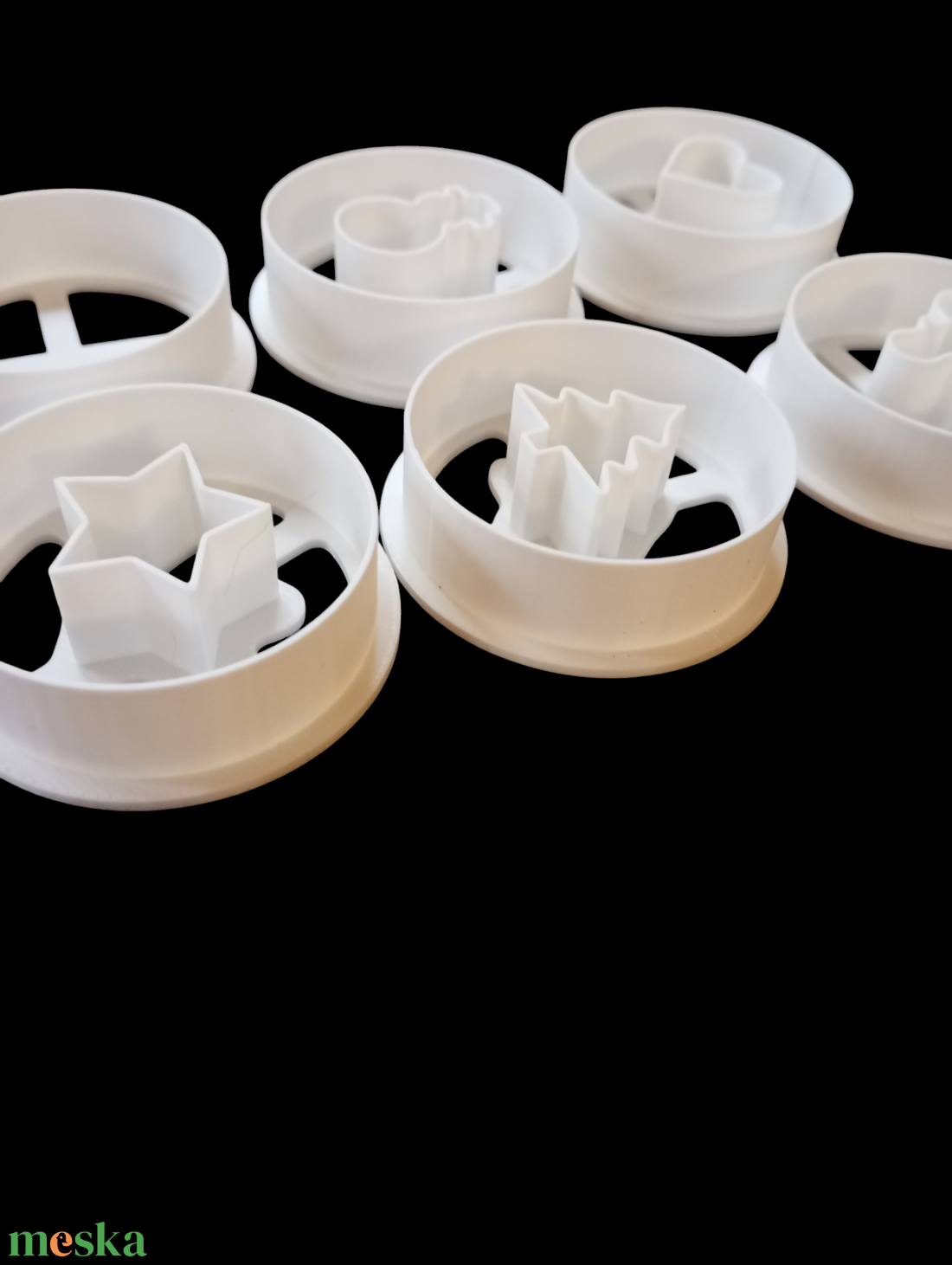 Karácsonyi linzer kiszúró készlet  - karácsony - karácsonyi sütés-főzés - Meska.hu