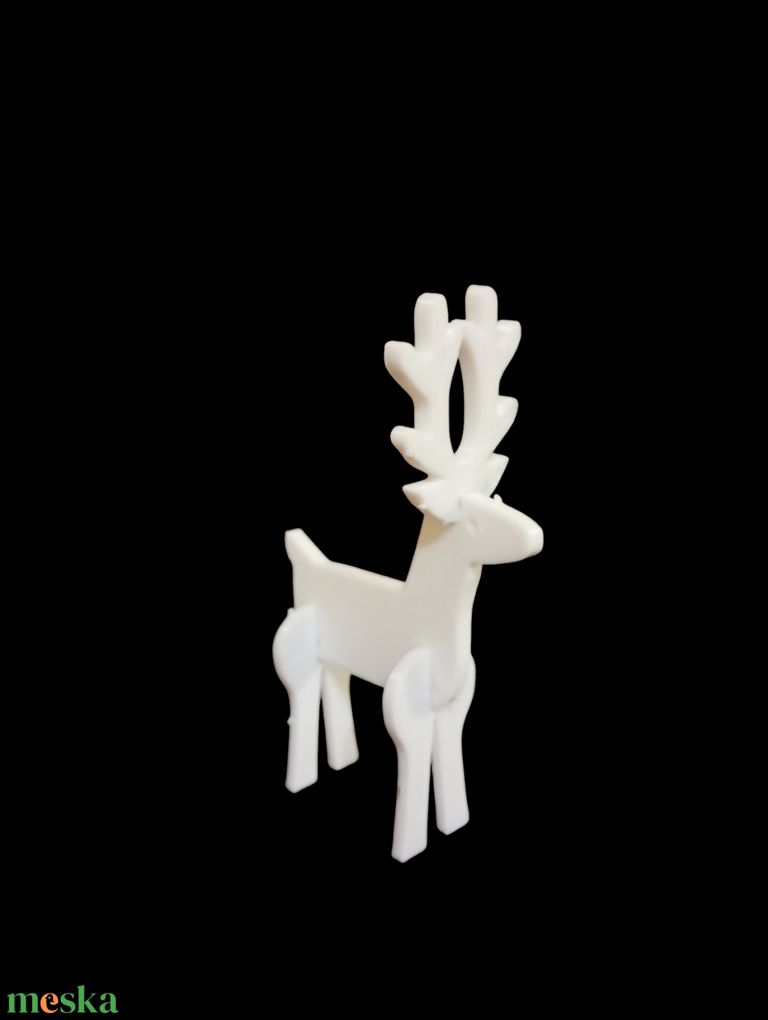 Karácsonyi szarvas szerelőkártya - karácsony - karácsonyi ajándékozás - karácsonyi képeslap, üdvözlőlap, ajándékkísérő - Meska.hu