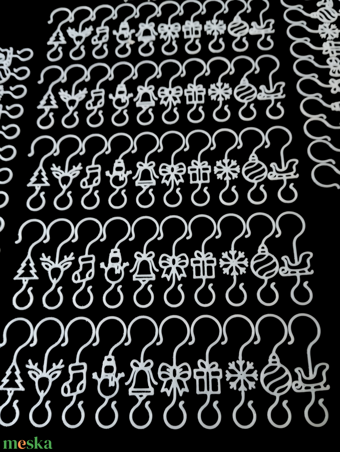 Karácsonyi dísz akasztó - karácsony - karácsonyi lakásdekoráció - karácsonyfadíszek - Meska.hu