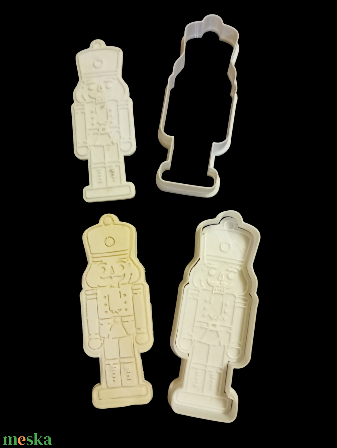 Diótörő sütikiszúró forma  - karácsony - karácsonyi sütés-főzés - Meska.hu