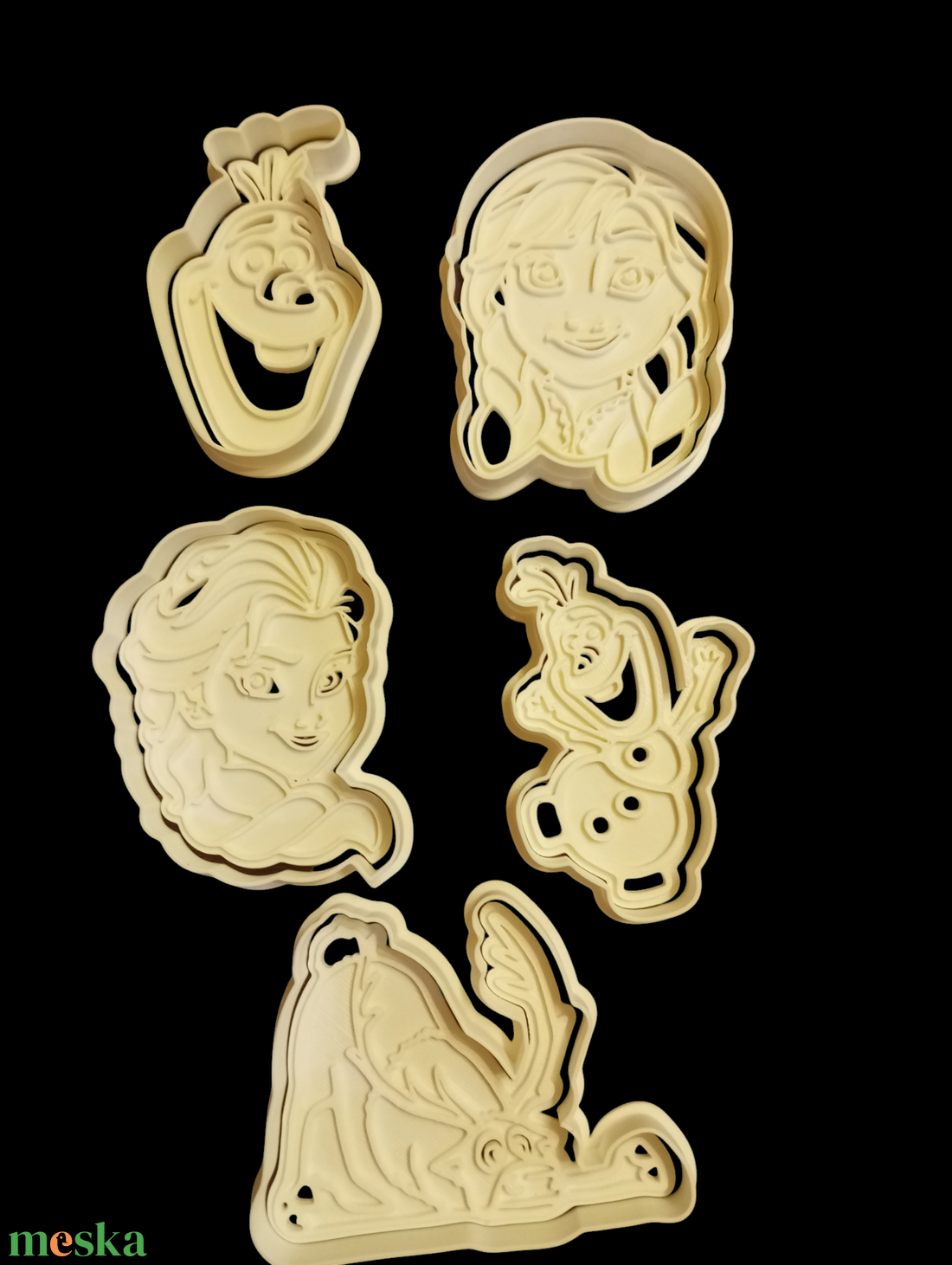 Jégvarázs sütikiszúró és pecsét szett  - karácsony - karácsonyi sütés-főzés - Meska.hu