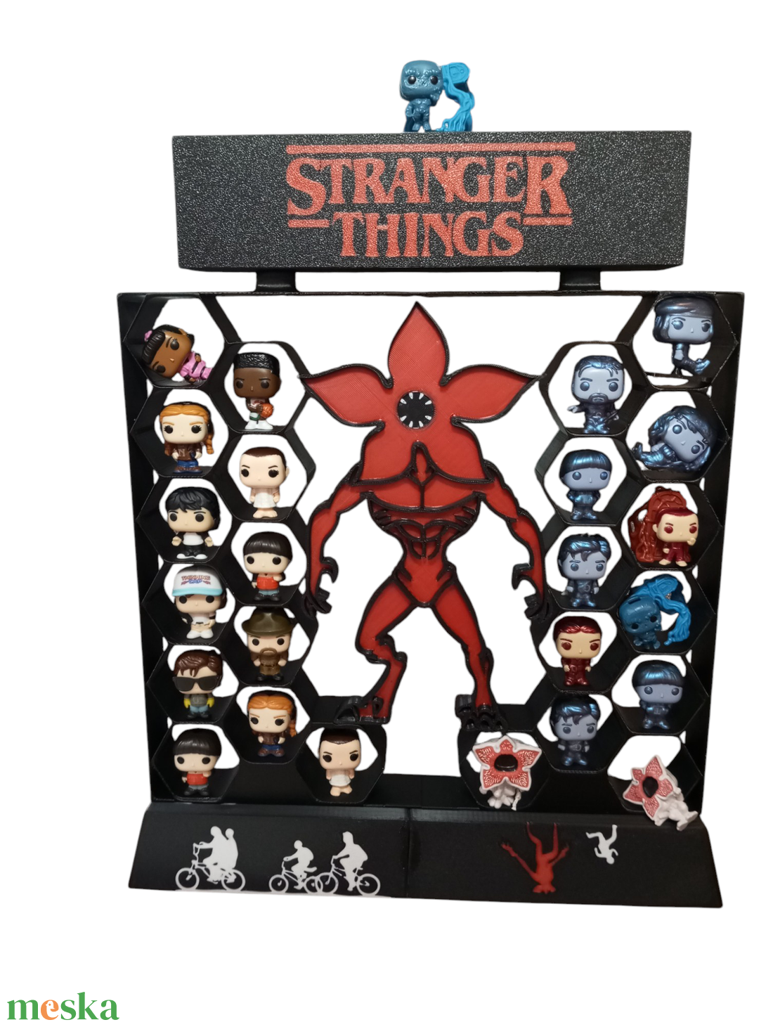 Stranger Things figura tartó � Kinder Joy Funko Pop figurákhoz - baba - mama - babaszobabútor - játéktároló - Meska.hu