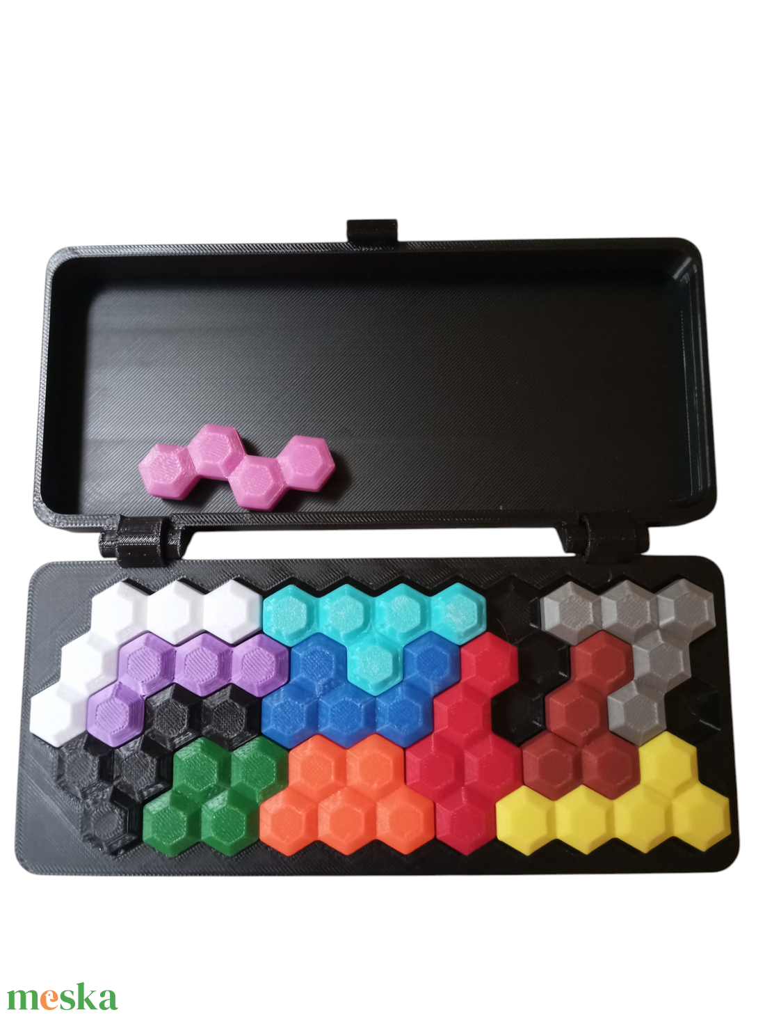 HexaLogic- logikai kirakós puzzle - játék & sport - készségfejlesztő és logikai játék - logikai játékok - Meska.hu