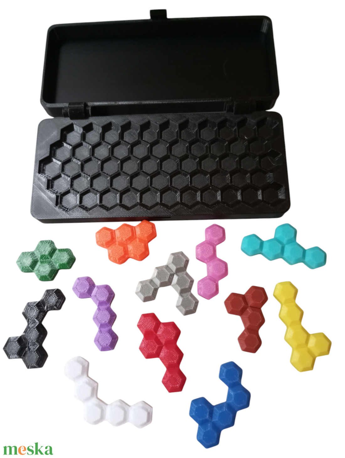 HexaLogic- logikai kirakós puzzle - játék & sport - készségfejlesztő és logikai játék - logikai játékok - Meska.hu