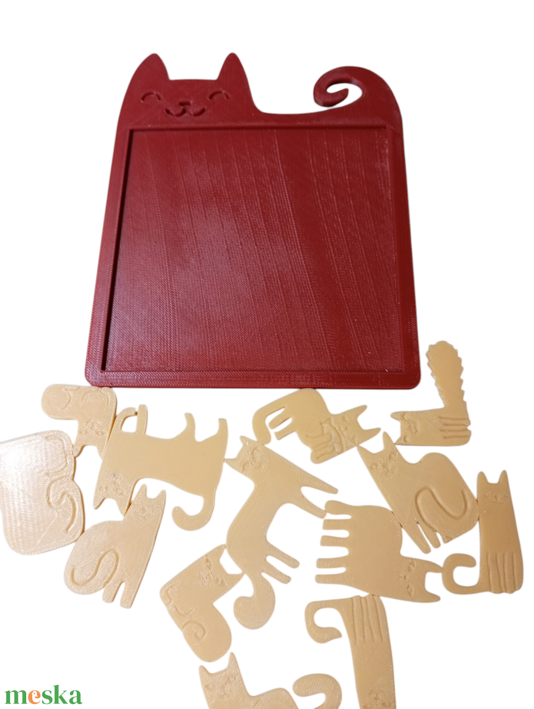 Cicás logikai kirakós puzzle  - játék & sport - készségfejlesztő és logikai játék - szín és formaválogató játékok - Meska.hu