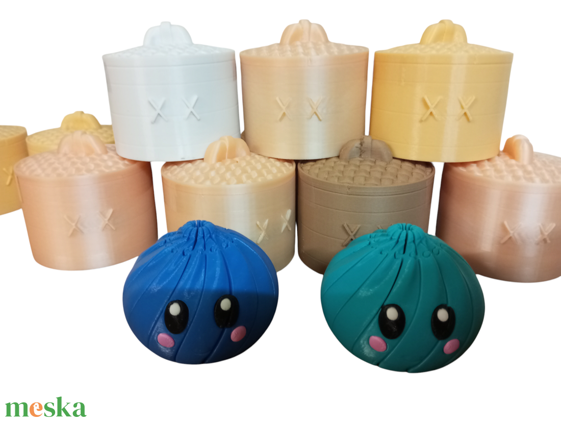 Interaktív 3D nyomtatott Gőzgombóc  - játék & sport - plüssállat & játékfigura - más figura - Meska.hu