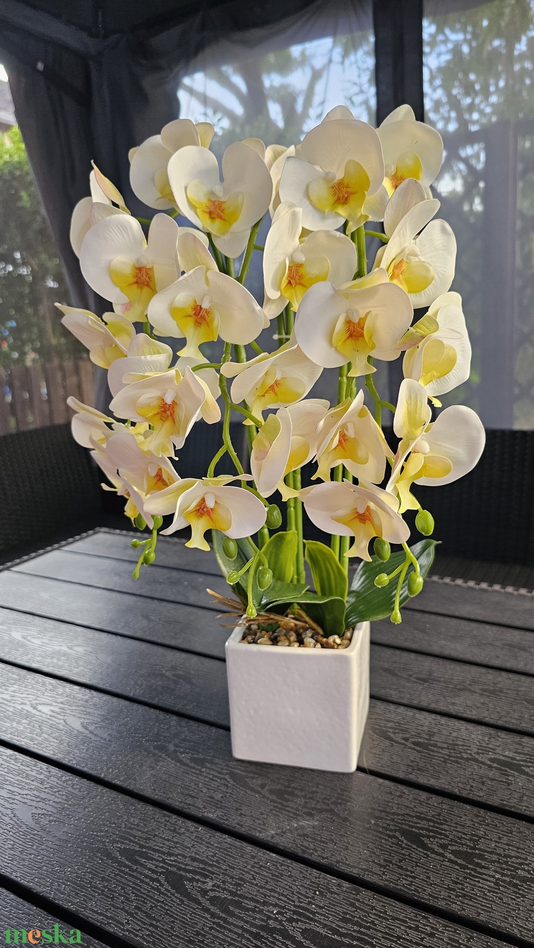 3 szálas orchidea - otthon & életmód - dekoráció - asztal és polc dekoráció - asztaldísz - Meska.hu