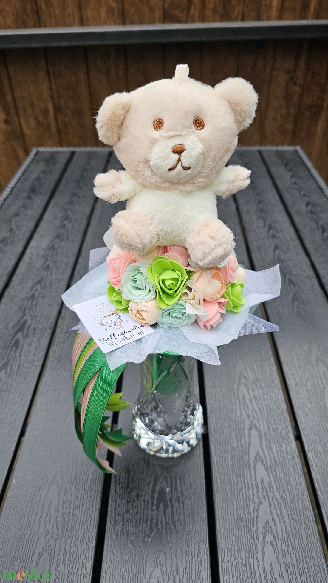 Ballagási csokor - otthon & életmód - dekoráció - asztal és polc dekoráció - asztaldísz - Meska.hu