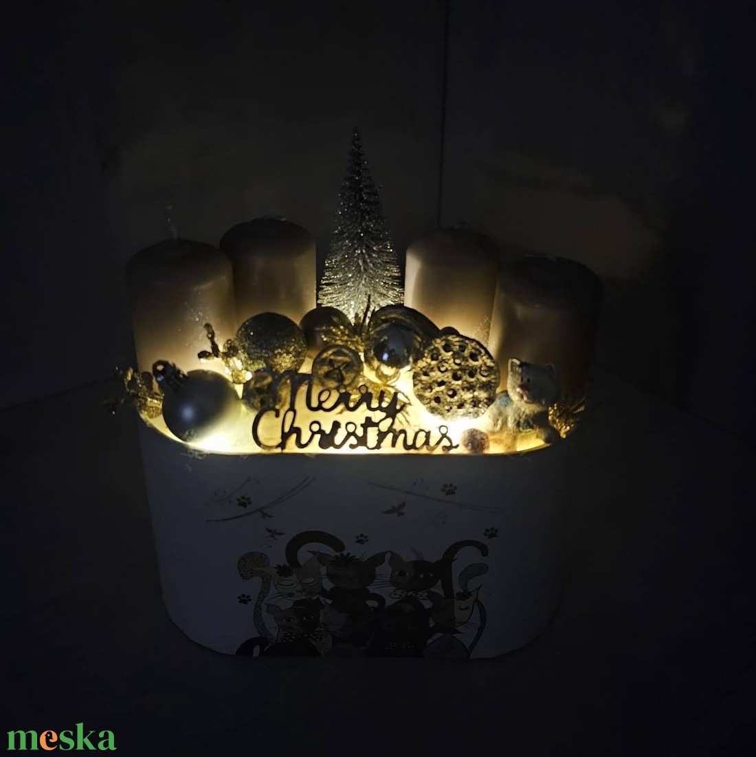 Adventi box - karácsony - karácsonyi lakásdekoráció - karácsonyi ajtódíszek - Meska.hu Adventi box - karácsony - karácsonyi lakásdekoráció - karácsonyi ajtódíszek - Meska.hu