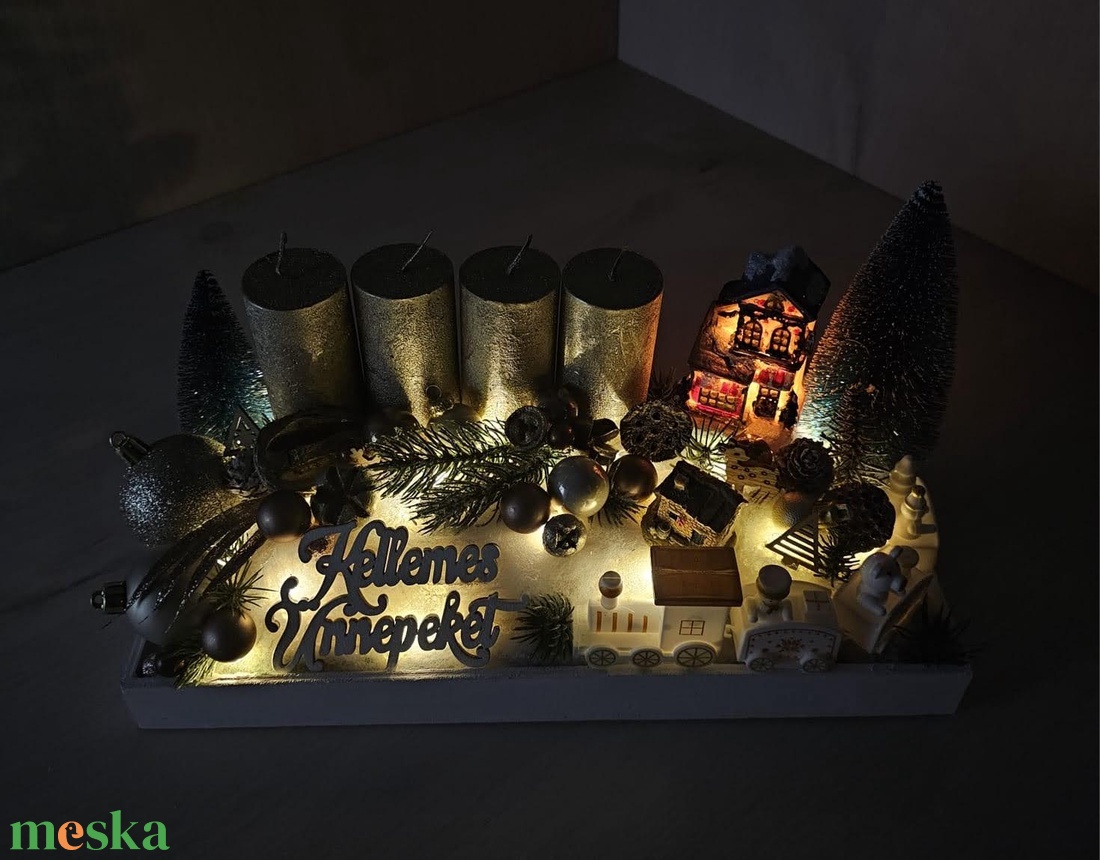 Adventi fatálcás dekor - karácsony - karácsonyi lakásdekoráció - karácsonyi ajtódíszek - Meska.hu Adventi fatálcás dekor - karácsony - karácsonyi lakásdekoráció - karácsonyi ajtódíszek - Meska.hu