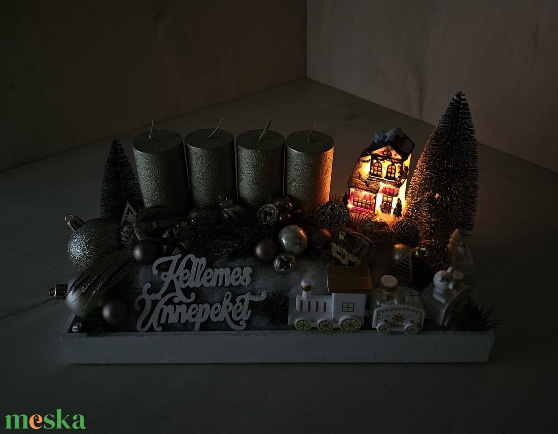Adventi fatálcás dekor - karácsony - karácsonyi lakásdekoráció - karácsonyi ajtódíszek - Meska.hu Adventi fatálcás dekor - karácsony - karácsonyi lakásdekoráció - karácsonyi ajtódíszek - Meska.hu