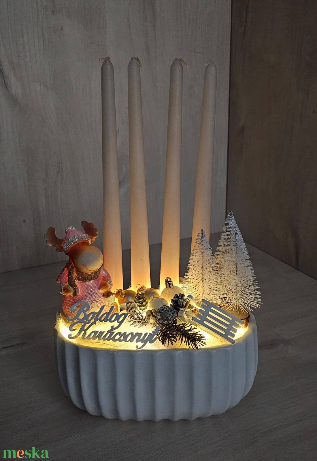 Adventi kaspós dekor - karácsony - karácsonyi lakásdekoráció - karácsonyi ajtódíszek - Meska.hu Adventi kaspós dekor - karácsony - karácsonyi lakásdekoráció - karácsonyi ajtódíszek - Meska.hu