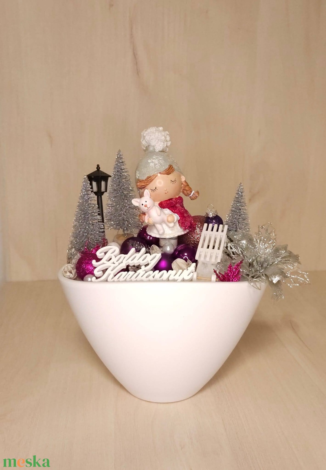Adventi asztali dekor cuki kislánnyal - karácsony - karácsonyi lakásdekoráció - karácsonyi ajtódíszek - Meska.hu Adventi asztali dekor cuki kislánnyal - karácsony - karácsonyi lakásdekoráció - karácsonyi ajtódíszek - Meska.hu