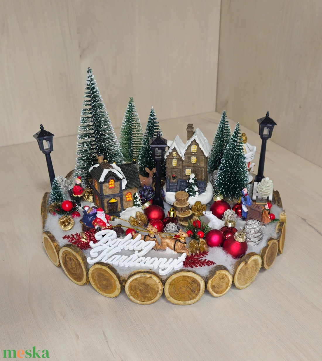 Adventi világítós mesefalu - karácsony - karácsonyi lakásdekoráció - karácsonyi ajtódíszek - Meska.hu Adventi világítós mesefalu - karácsony - karácsonyi lakásdekoráció - karácsonyi ajtódíszek - Meska.hu