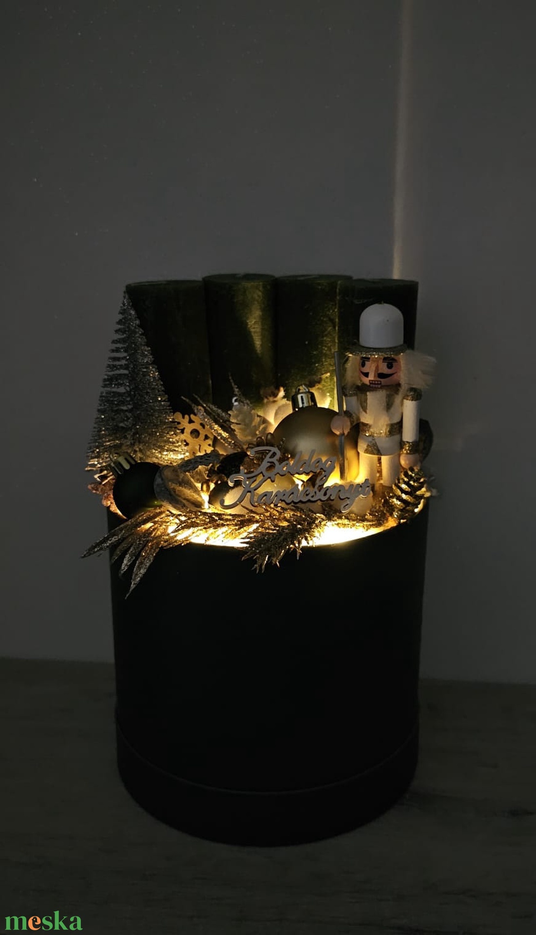 Adventi dekoráció - karácsony - karácsonyi lakásdekoráció - karácsonyi ajtódíszek - Meska.hu