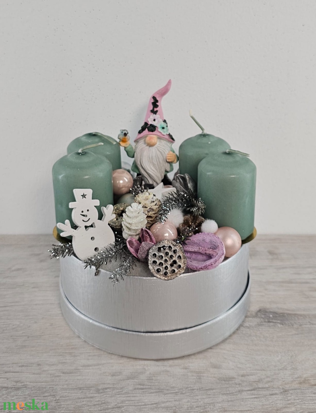 Adventi dekoráció - karácsony - karácsonyi lakásdekoráció - karácsonyi ajtódíszek - Meska.hu