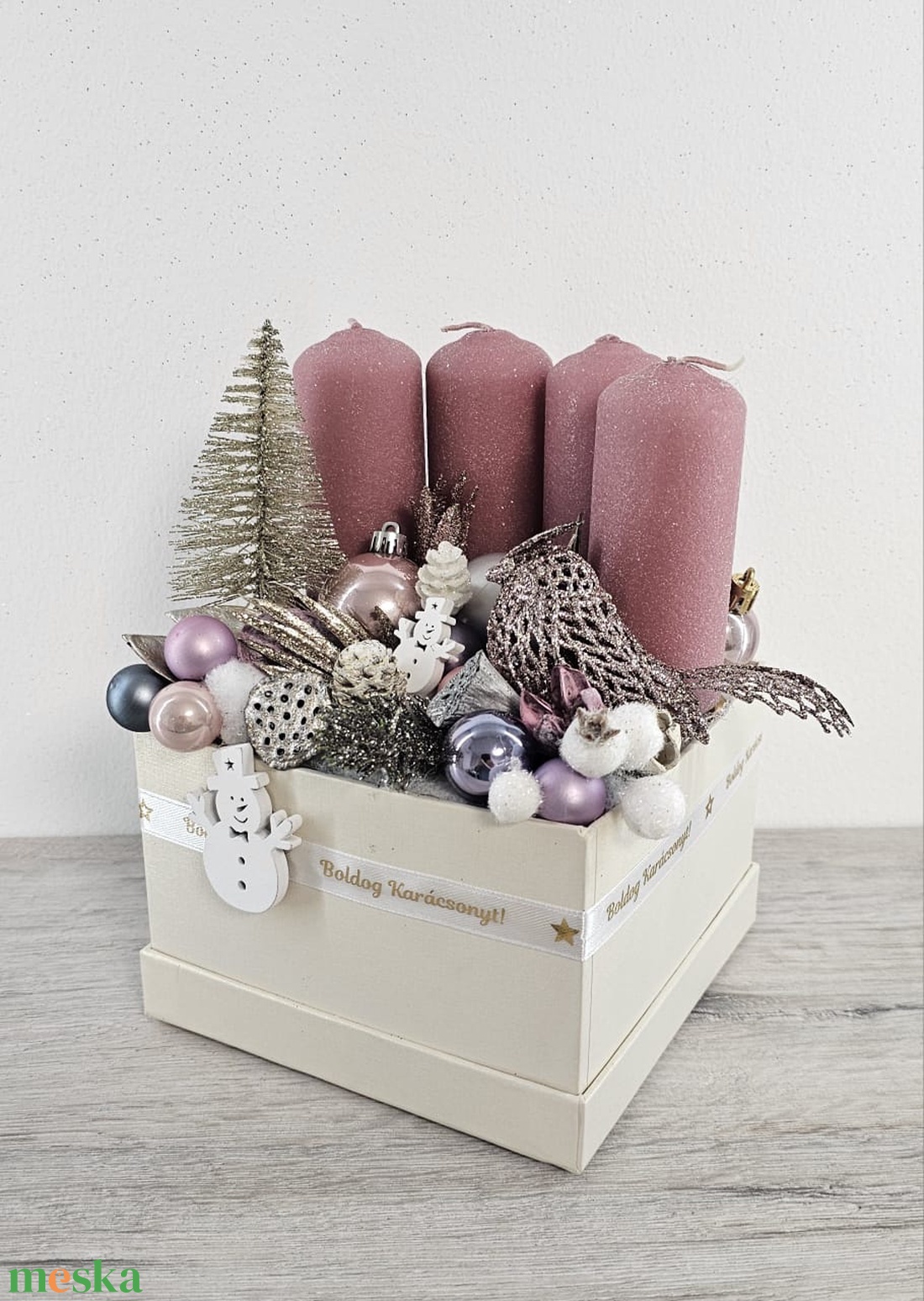 Adventi dekoráció - karácsony - karácsonyi lakásdekoráció - karácsonyi ajtódíszek - Meska.hu