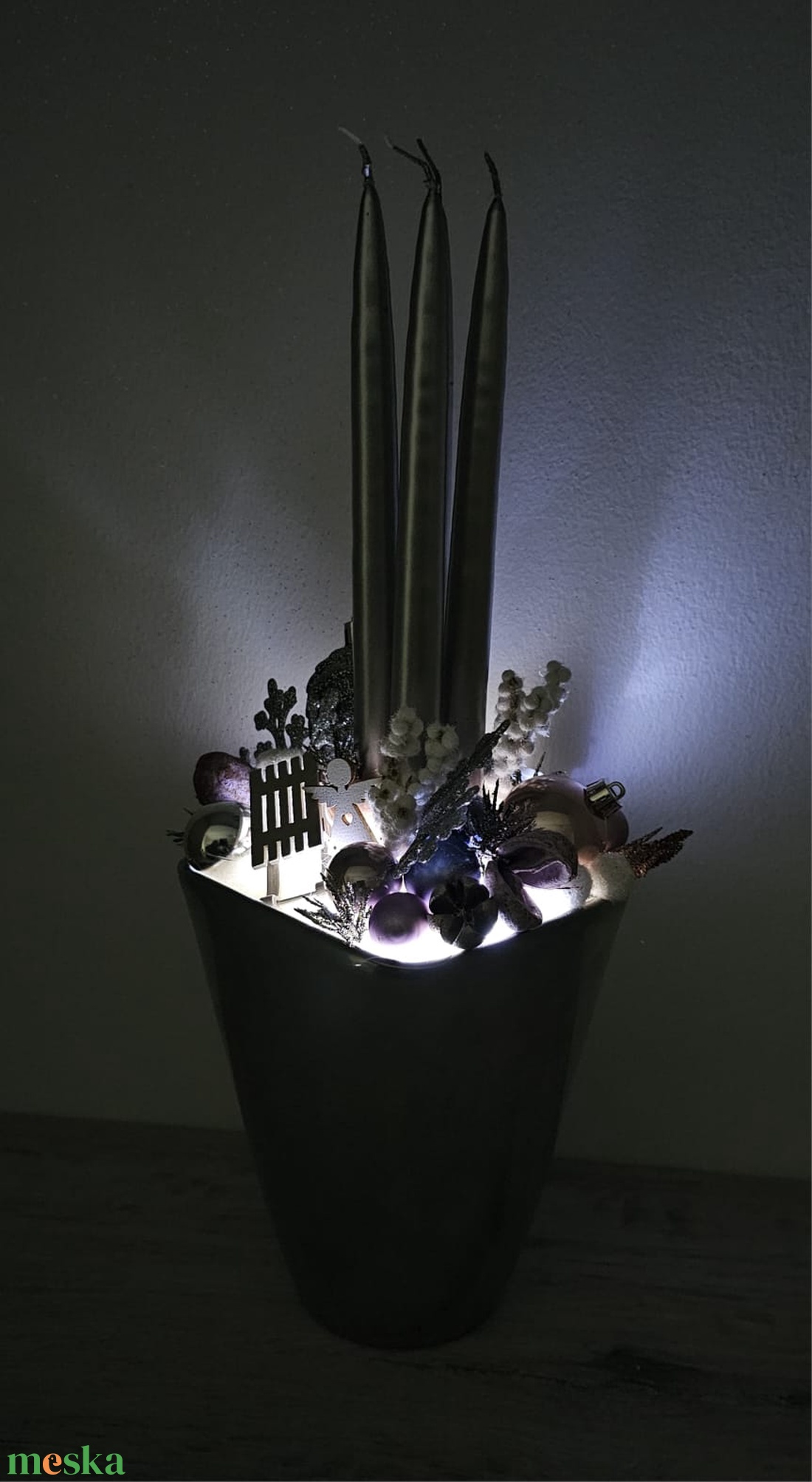 Adventi dekoráció - karácsony - karácsonyi lakásdekoráció - karácsonyi ajtódíszek - Meska.hu