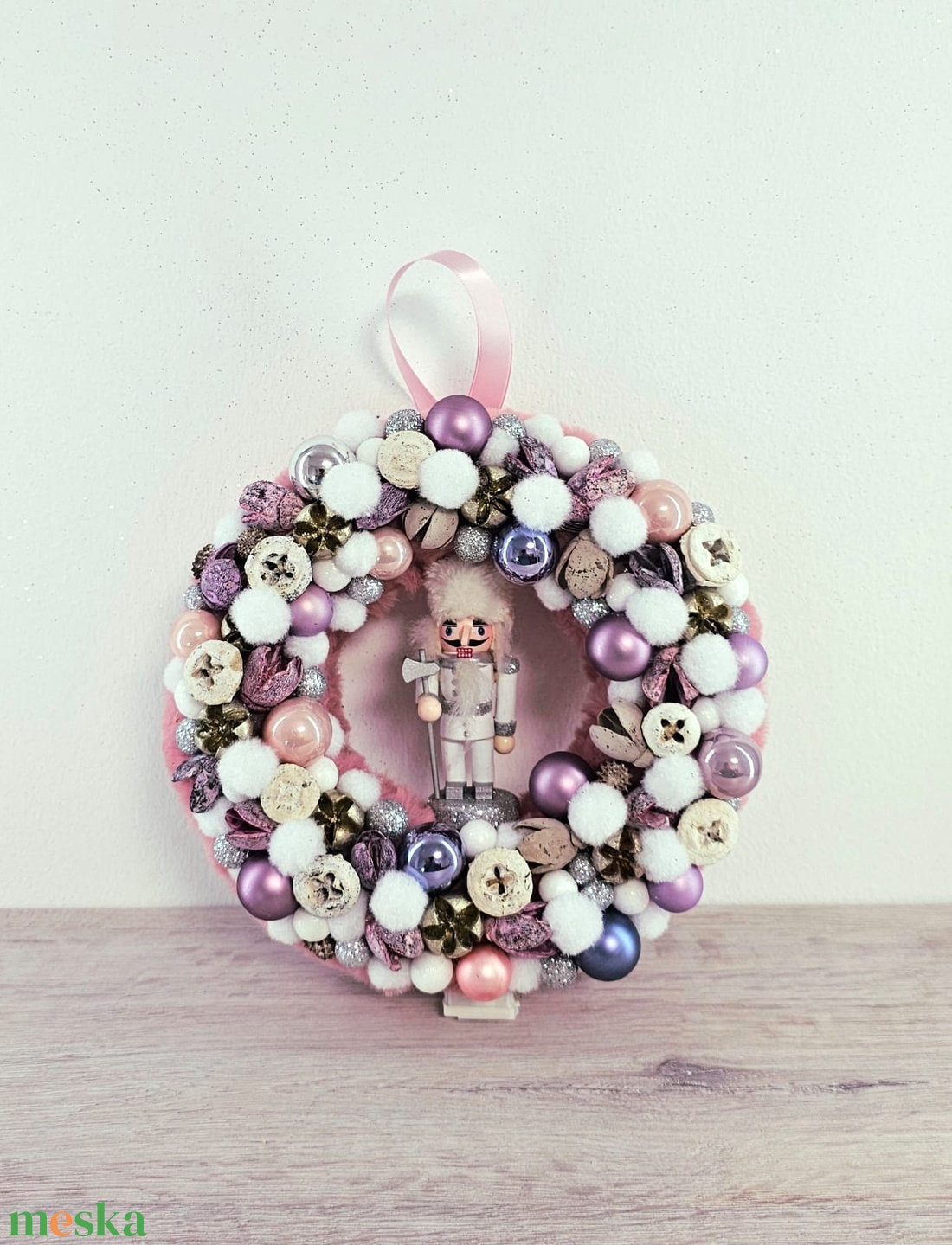 Ajtódísz - karácsony - karácsonyi lakásdekoráció - karácsonyi ajtódíszek - Meska.hu