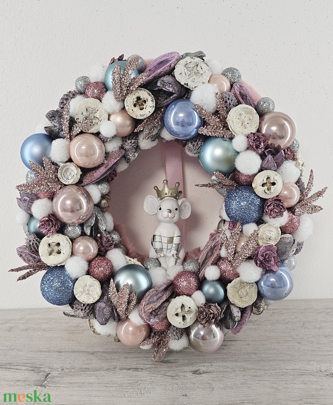 Ajtódísz - karácsony - karácsonyi lakásdekoráció - karácsonyi ajtódíszek - Meska.hu