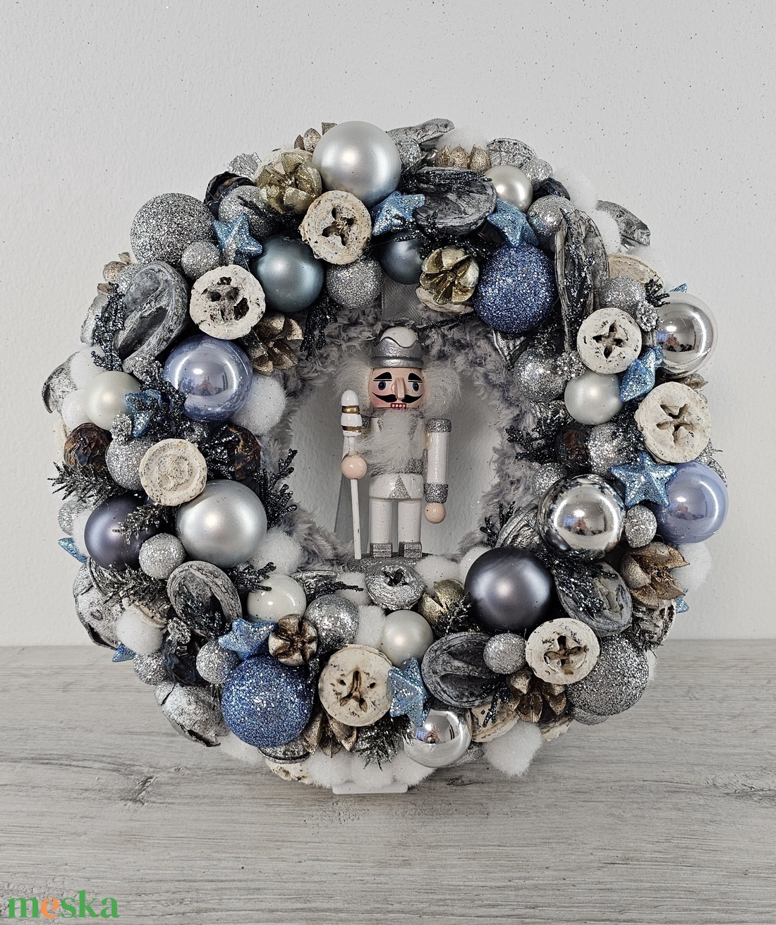 Ajtódísz - karácsony - karácsonyi lakásdekoráció - karácsonyi ajtódíszek - Meska.hu