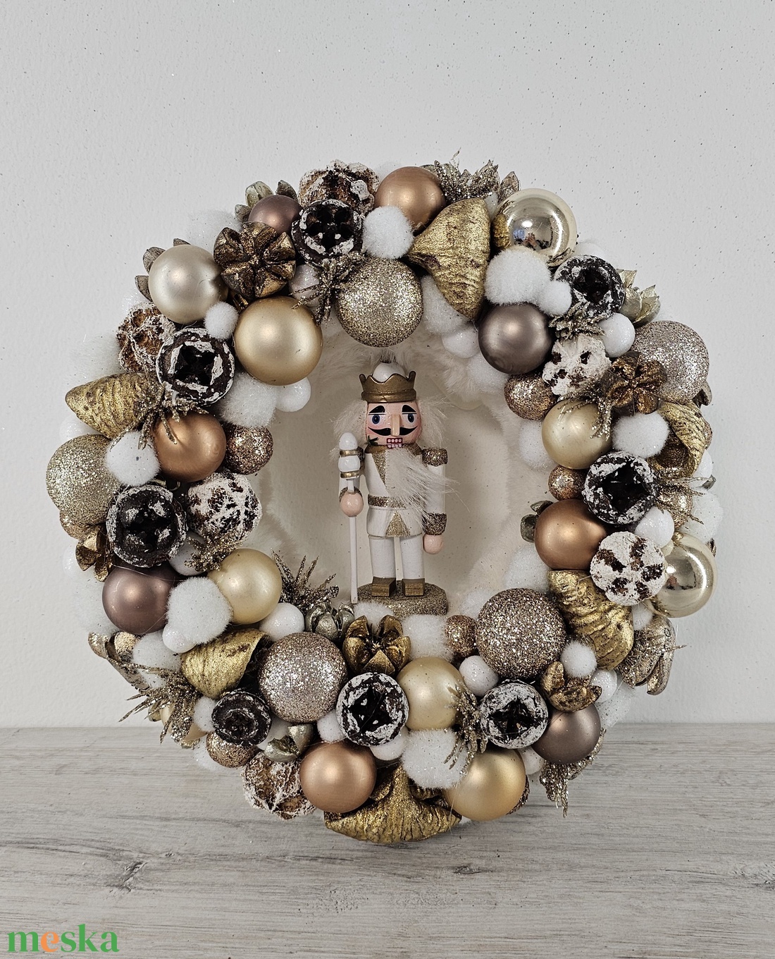 Ajtódísz - karácsony - karácsonyi lakásdekoráció - karácsonyi ajtódíszek - Meska.hu