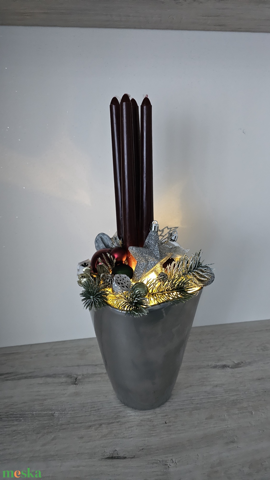 Adventi dekoráció - karácsony - karácsonyi lakásdekoráció - karácsonyi ajtódíszek - Meska.hu