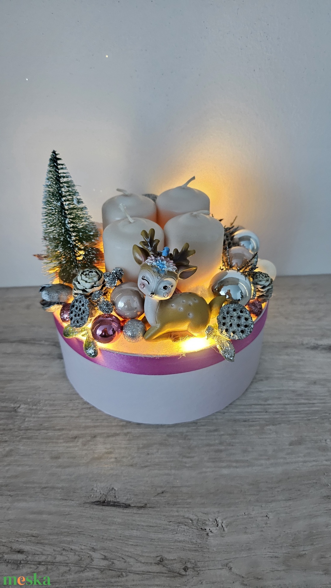 Adventi dekoráció - karácsony - karácsonyi lakásdekoráció - karácsonyi ajtódíszek - Meska.hu