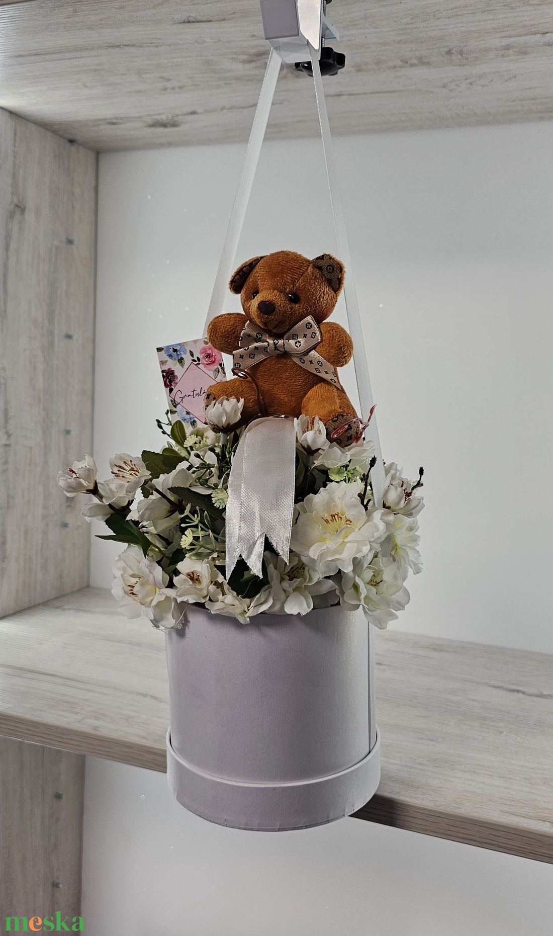 Ballagási box - otthon & életmód - virágdekoráció - virágok - virágbox - Meska.hu