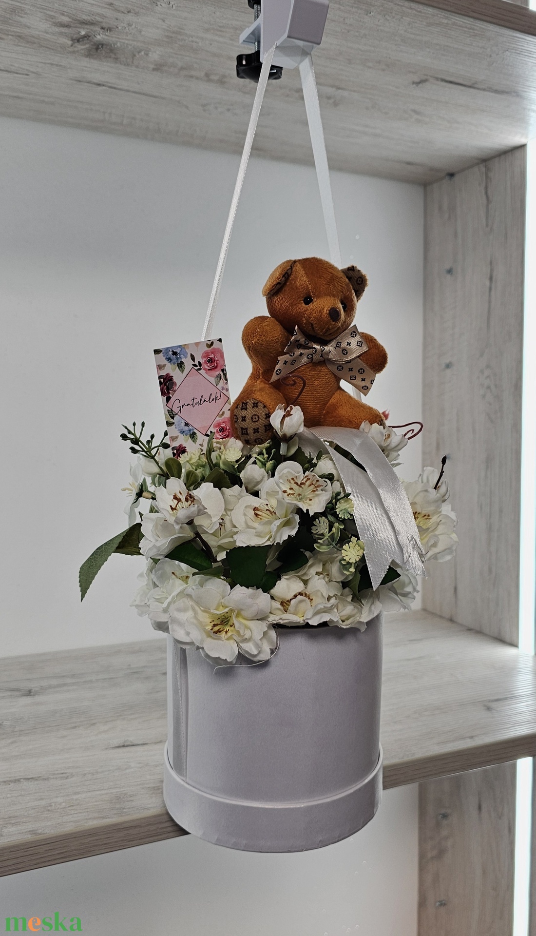 Ballagási box - otthon & életmód - virágdekoráció - virágok - virágbox - Meska.hu