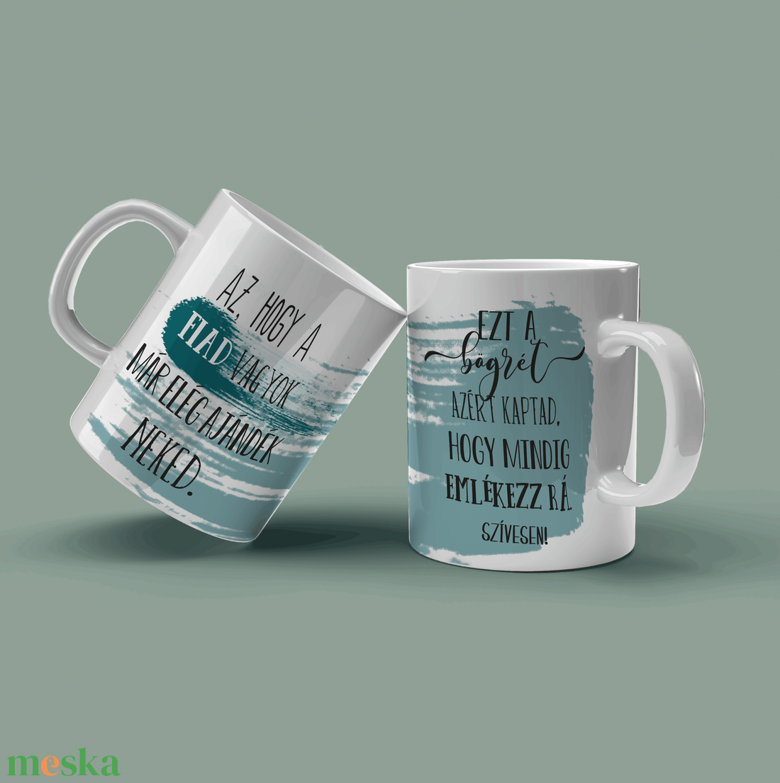 Hogy a Fiad vagyok, elég ajándék anyák napi kerámia bögre - otthon & életmód - konyhafelszerelés, tálalás - tálalás - bögre & csésze - Meska.hu