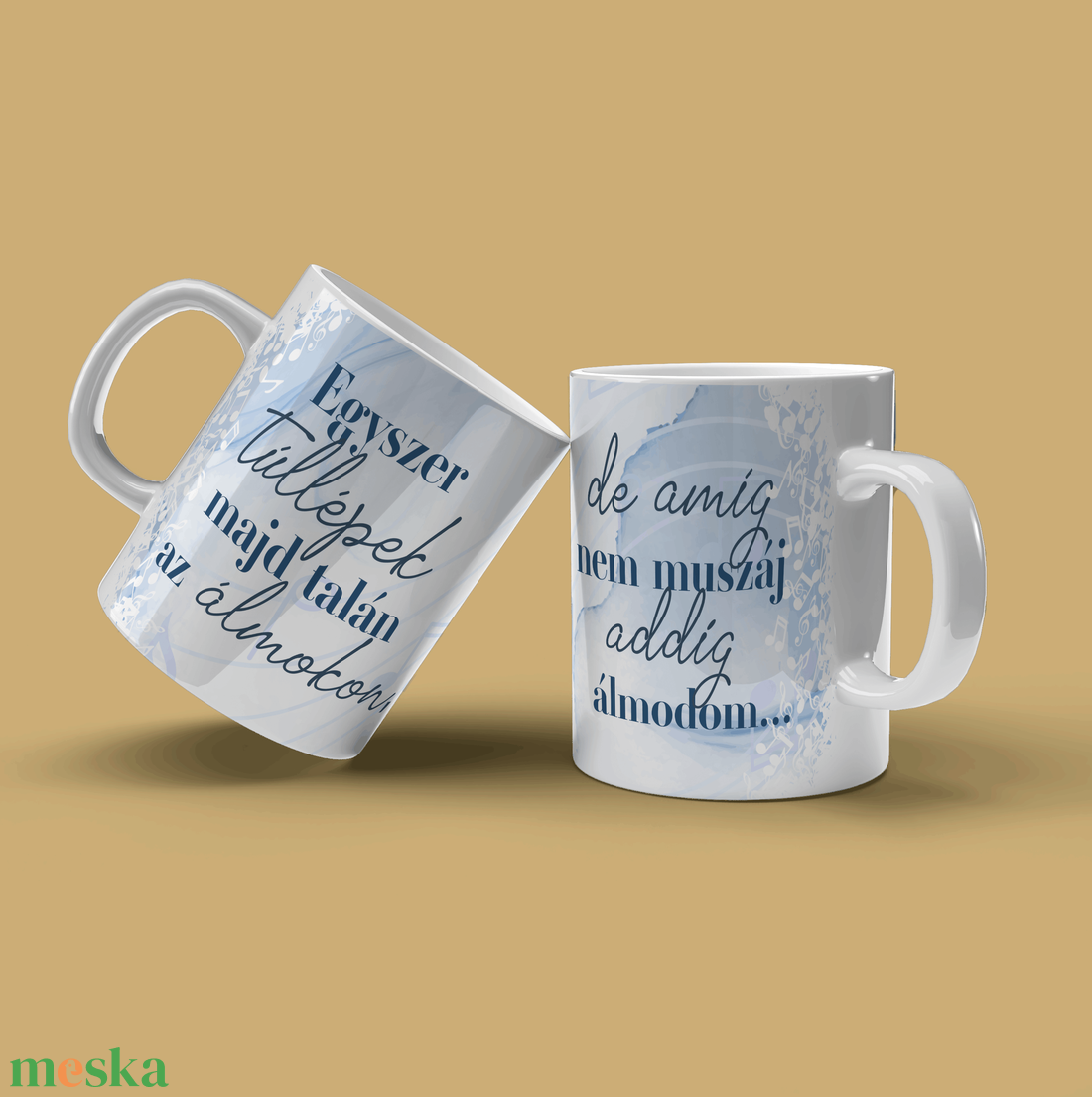Álmodom idézetes bögre - otthon & életmód - konyhafelszerelés, tálalás - tálalás - bögre & csésze - Meska.hu