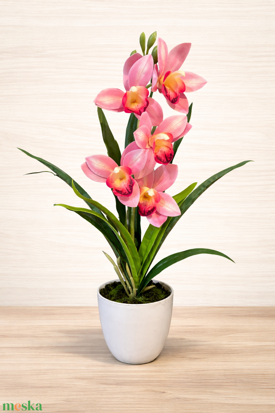 Élethű orchidea - otthon & életmód - virágdekoráció - virágdíszek - asztali virágdísz - Meska.hu