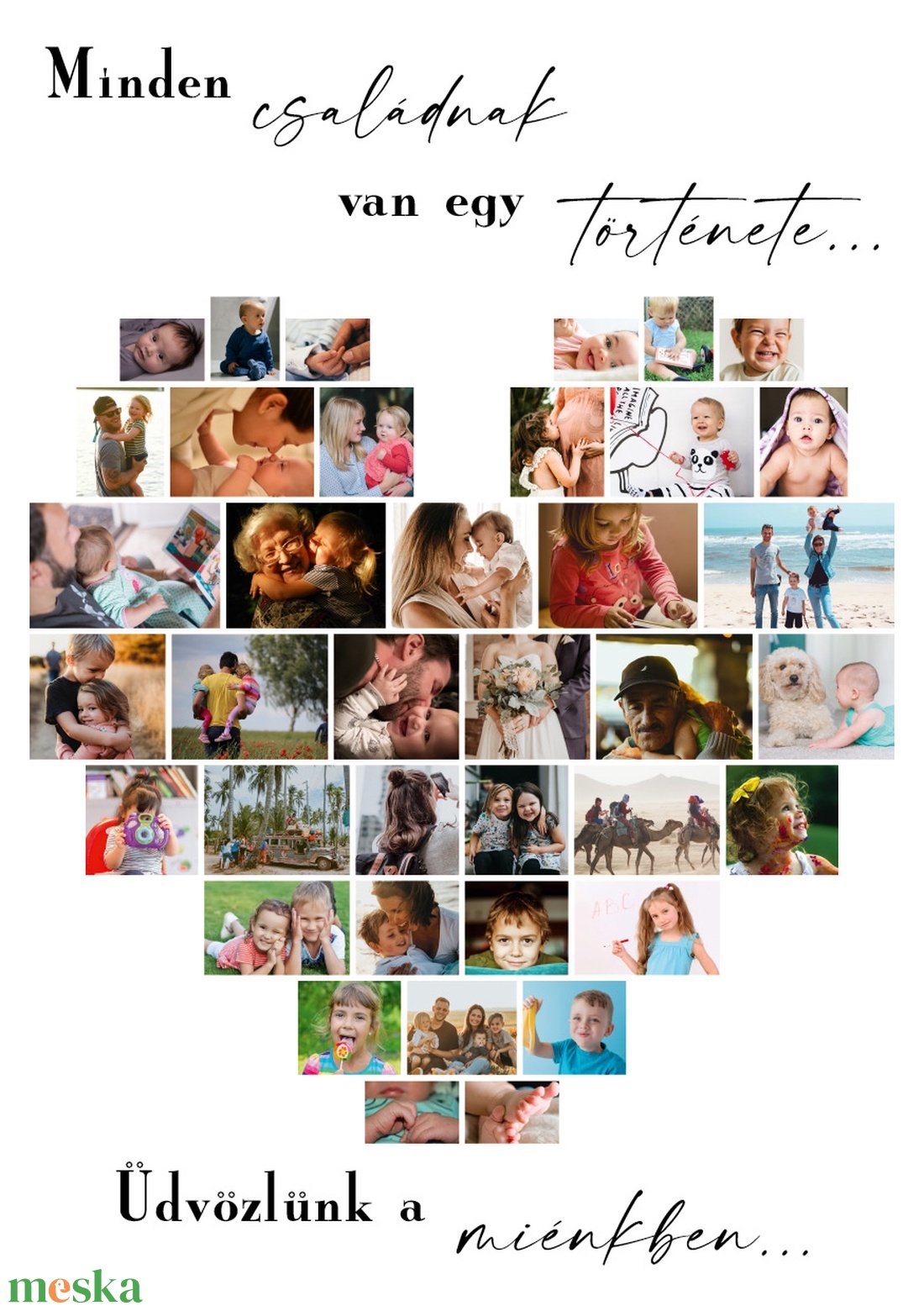 Fotó montázs falikép - szív alakú kivitelben Anyák napjára - otthon & életmód - dekoráció - kép & falikép - poszter - Meska.hu Fotó montázs falikép - szív alakú kivitelben Anyák napjára - otthon & életmód - dekoráció - kép & falikép - poszter - Meska.hu