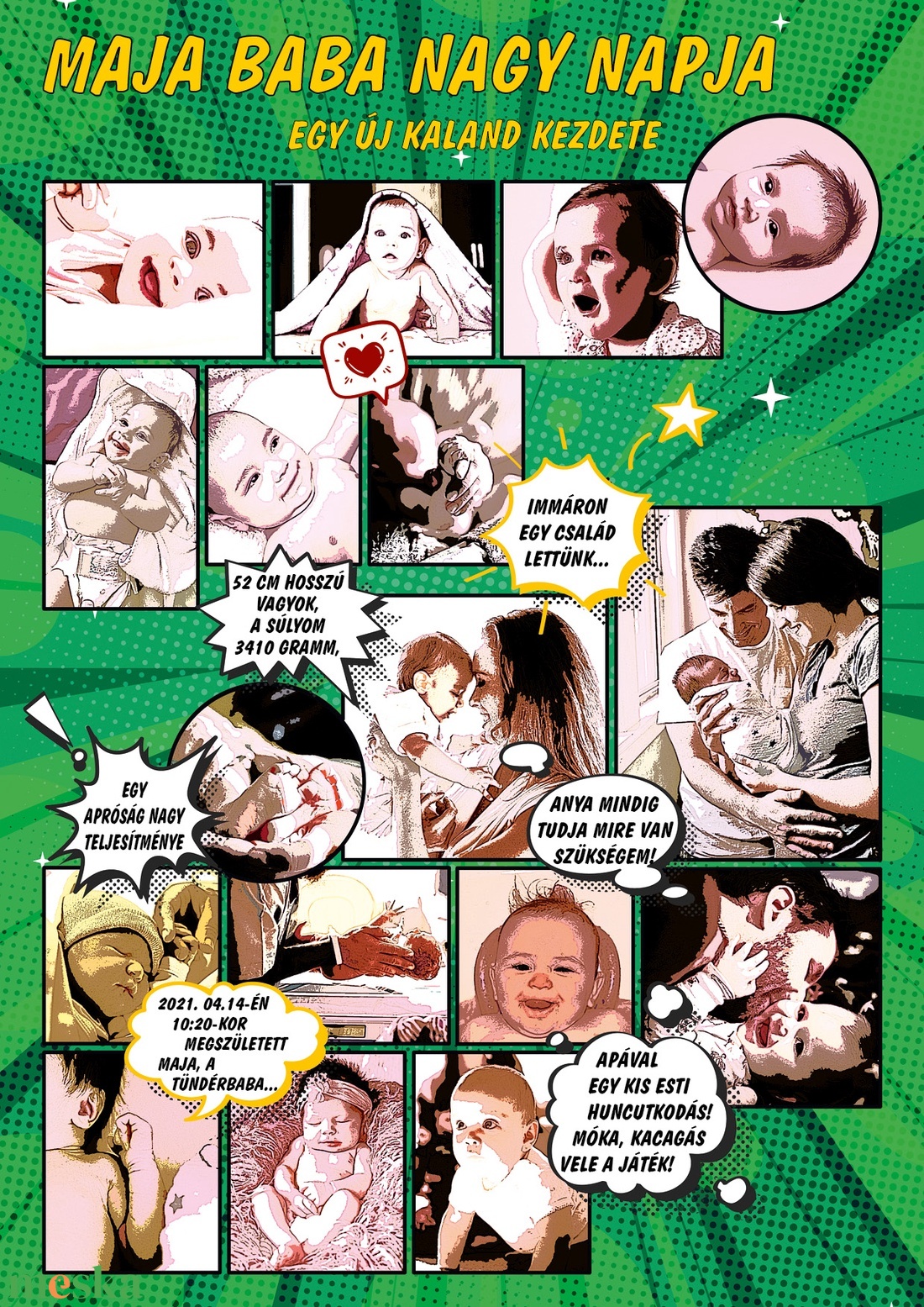 Képregény, babaposzter, újszülött baba - otthon & életmód - babaszoba, gyerekszoba - babaszoba kép - Meska.hu Képregény, babaposzter, újszülött baba - otthon & életmód - babaszoba, gyerekszoba - babaszoba kép - Meska.hu
