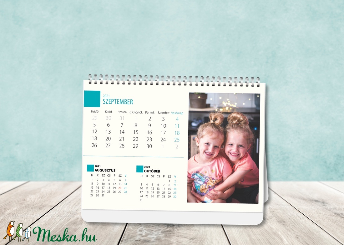 Fényképes speditőr naptár - karácsony - karácsonyi ajándékozás - karácsonyi képeslap, üdvözlőlap, ajándékkísérő - Meska.hu