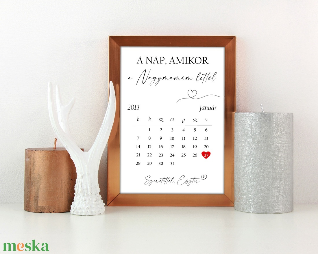 A nap amikor a nagymamám lettél feliratú falikép - Anyák napjára - otthon & életmód - dekoráció - kép & falikép - plakát - Meska.hu A nap amikor a nagymamám lettél feliratú falikép - Anyák napjára - otthon & életmód - dekoráció - kép & falikép - plakát - Meska.hu
