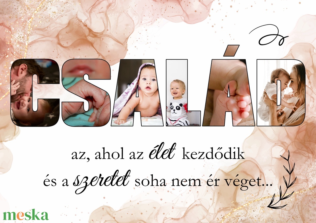 Család feliratú falikép - otthon & életmód - dekoráció - kép & falikép - poszter - Meska.hu Család feliratú falikép - otthon & életmód - dekoráció - kép & falikép - poszter - Meska.hu