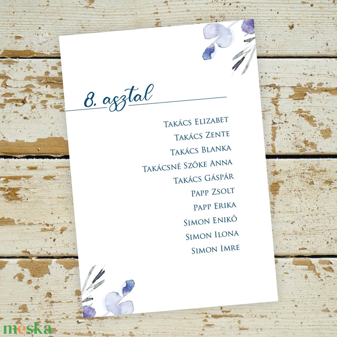 Aquarell - ültetési rend - esküvő - meghívó & kártya - ültetési rend - Meska.hu Aquarell - ültetési rend - esküvő - meghívó & kártya - ültetési rend - Meska.hu